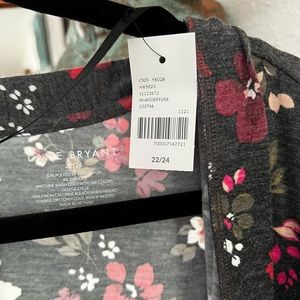 Lane Bryant floral over piece brand new with tags